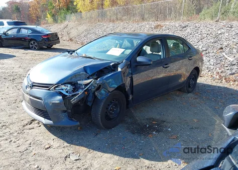 2016 Toyota Corolla Le from USA, damaged, VIN 2T1BURHE7GC534193